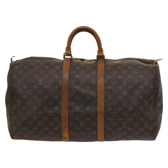 LOUIS VUITTON Monogram Keepall 55 Boston Bag M41424 - Picture 13 of 16
